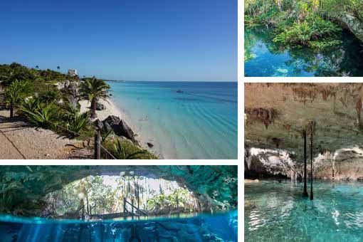 Private tour of Tulum and snorkeling in cenote