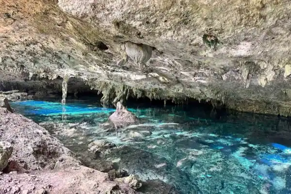 Second Eye  underwater river at Dos Ojos