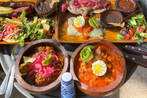 Yucatecan lunch  after Chichen Itza and cenote tour