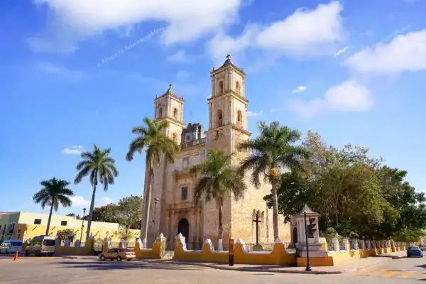 Valladolid church  in main square