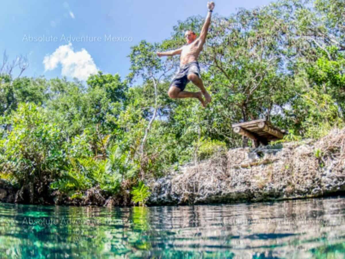 シャンプー TULUM Cenote Jaguar Tulum – Swim, Snorkel & Zipline at Dos Ojos Park