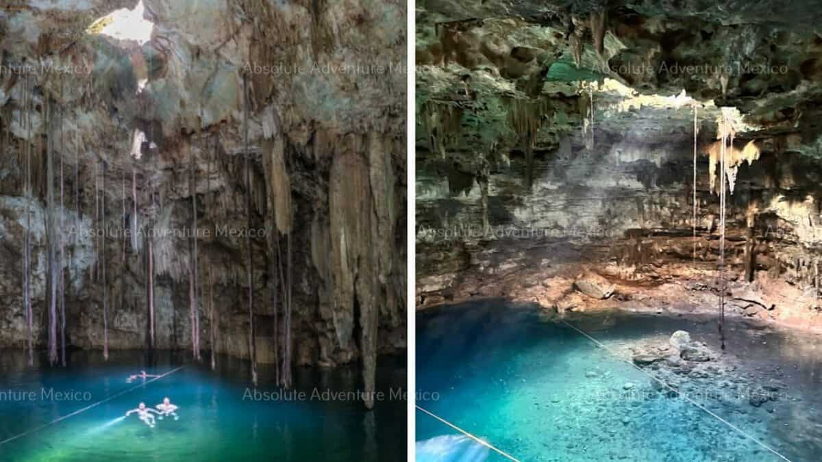 Cenote Xkeken and Samula in Valladolid