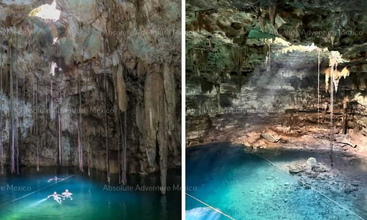 Cenote Xkeken and Samula in Valladolid
