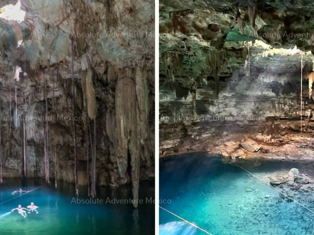 Cenote Xkeken and Samula in Valladolid