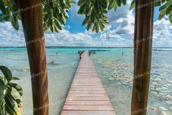 bacalar 7 color lagoon