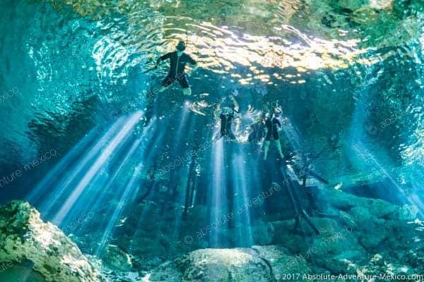 Snorkeling in Cenote Dos Ojos, Private tour