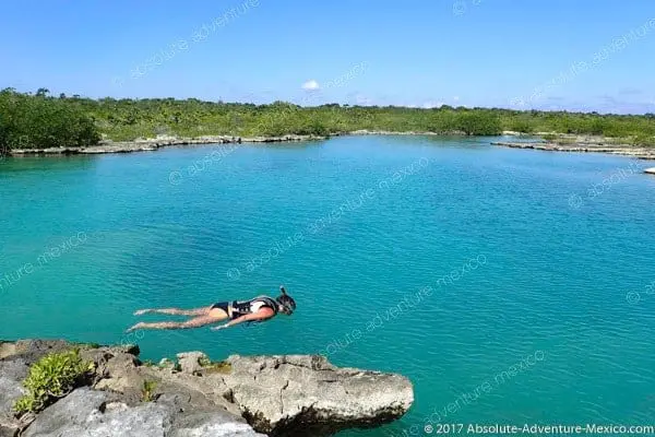 Yal-Ku lagoon in Akumal Bay