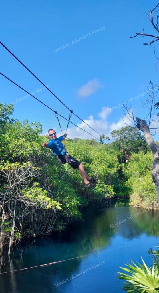 Cenote Jaguar Tulum – Swim, Snorkel & Zipline at Dos Ojos Park