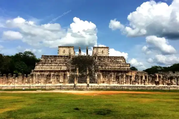 Temple of the  Warriors at Chichen Itza