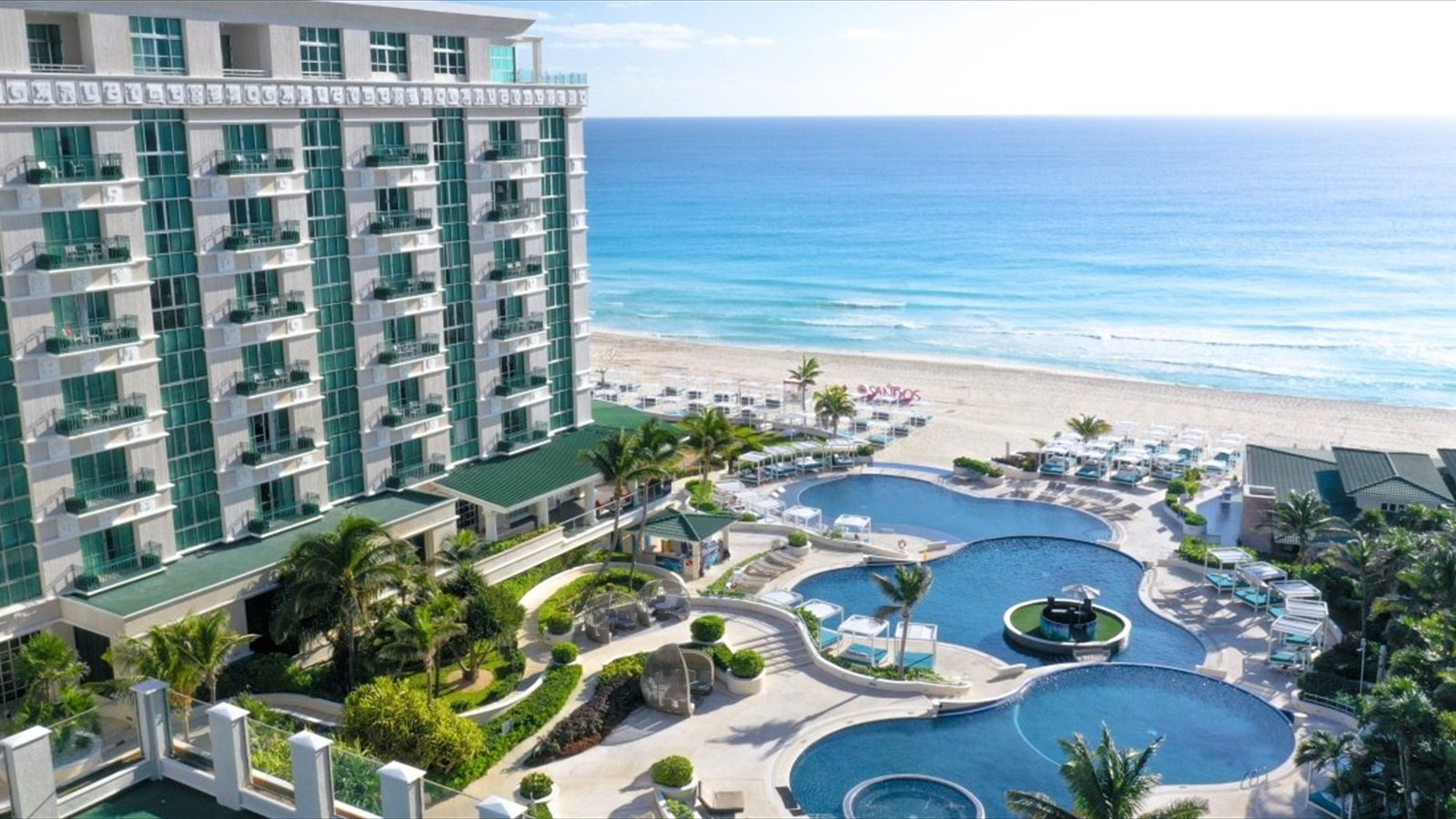 Sandos Cancun hotel and private tour pickup