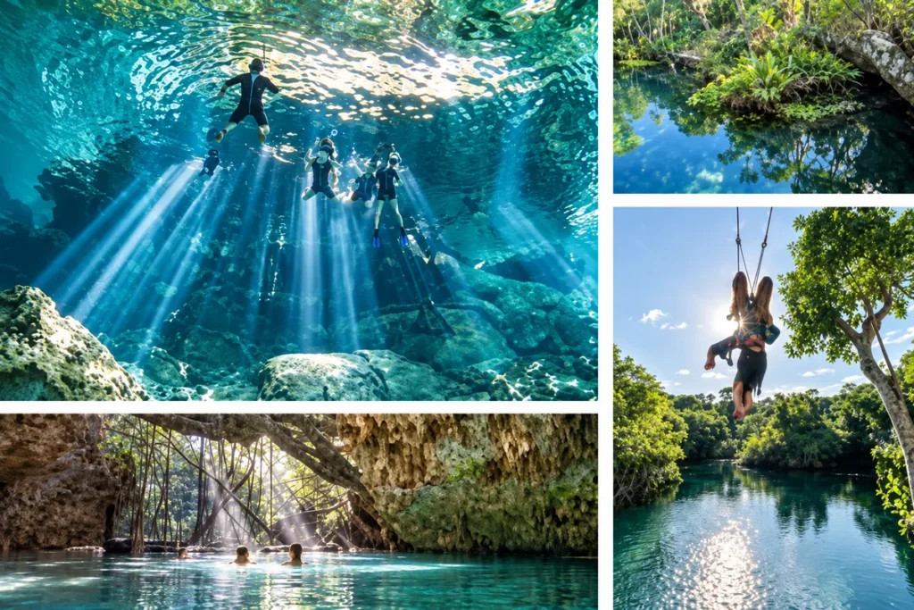 Snorkeling Tour in 3 Cenotes - tour photographs
