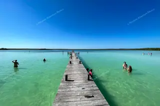 Pier at Kaan Luum
Lagoon
