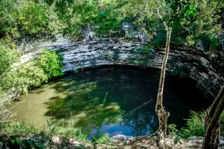 Sacred Cenote at
  Chichen Itza private tours