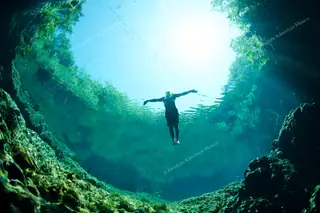 Cenote tours
  Riviera Maya relaxing float in open air cenote