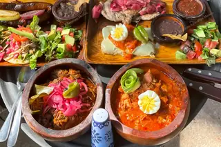 Yucatecan lunch
after Chichen Itza and cenote tour