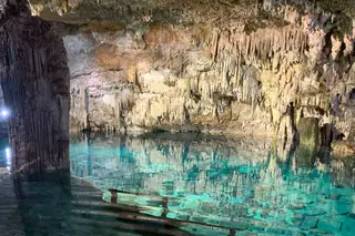 Cenote Choo Ha
  empty cave view