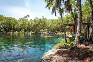 Heart-shaped Cenote Corazón view