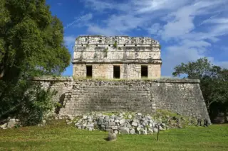 Building in the
  Chichen Itza observatory area