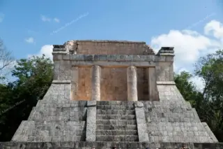 Temple north of the
  Great Ball Court