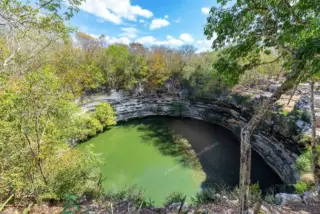 Sacred Cenote at
  Chichen Itza private tour