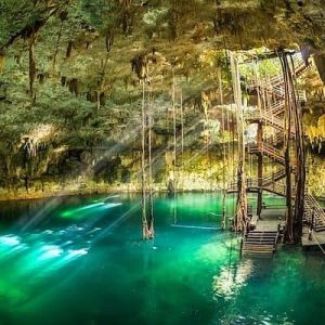 Cenote Maya Park Yucatan